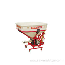 Swing out Fertilizer spreader